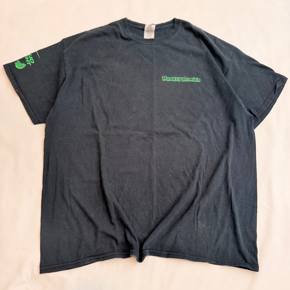 Gildan Hungry Howies T-Shirt Mens 2XL Black Bud Light Lime Palmetto FL Graphic